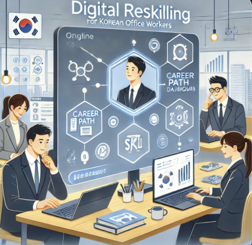 직장인 리스킬링 관련 이미지