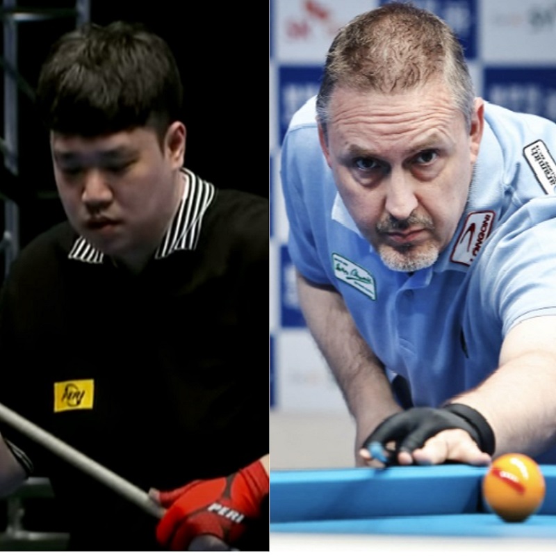 실크로드안산 PBA 8강 대진표 : 선치훈 VS 쿠드롱