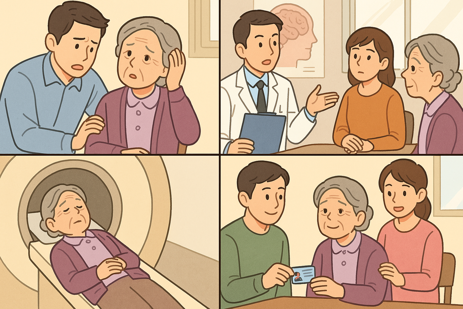 치매 증상 발생 시 대처 방법과 받을 수 있는 지원 안내