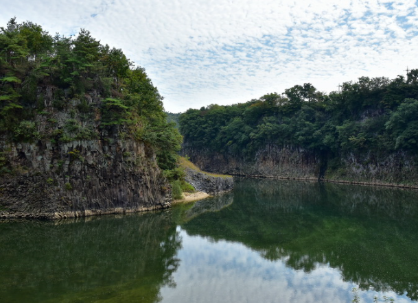 송대소 주상절리