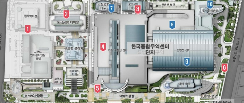 코엑스-흡연구역-지도-사진