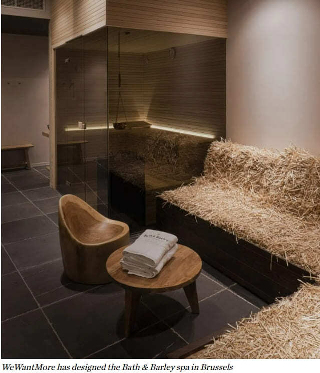브뤼셀의 맥주 스파를 아시나요 VIDEO: Beer-filled baths and straw beds feature in Brussels' Bath & Barley spa