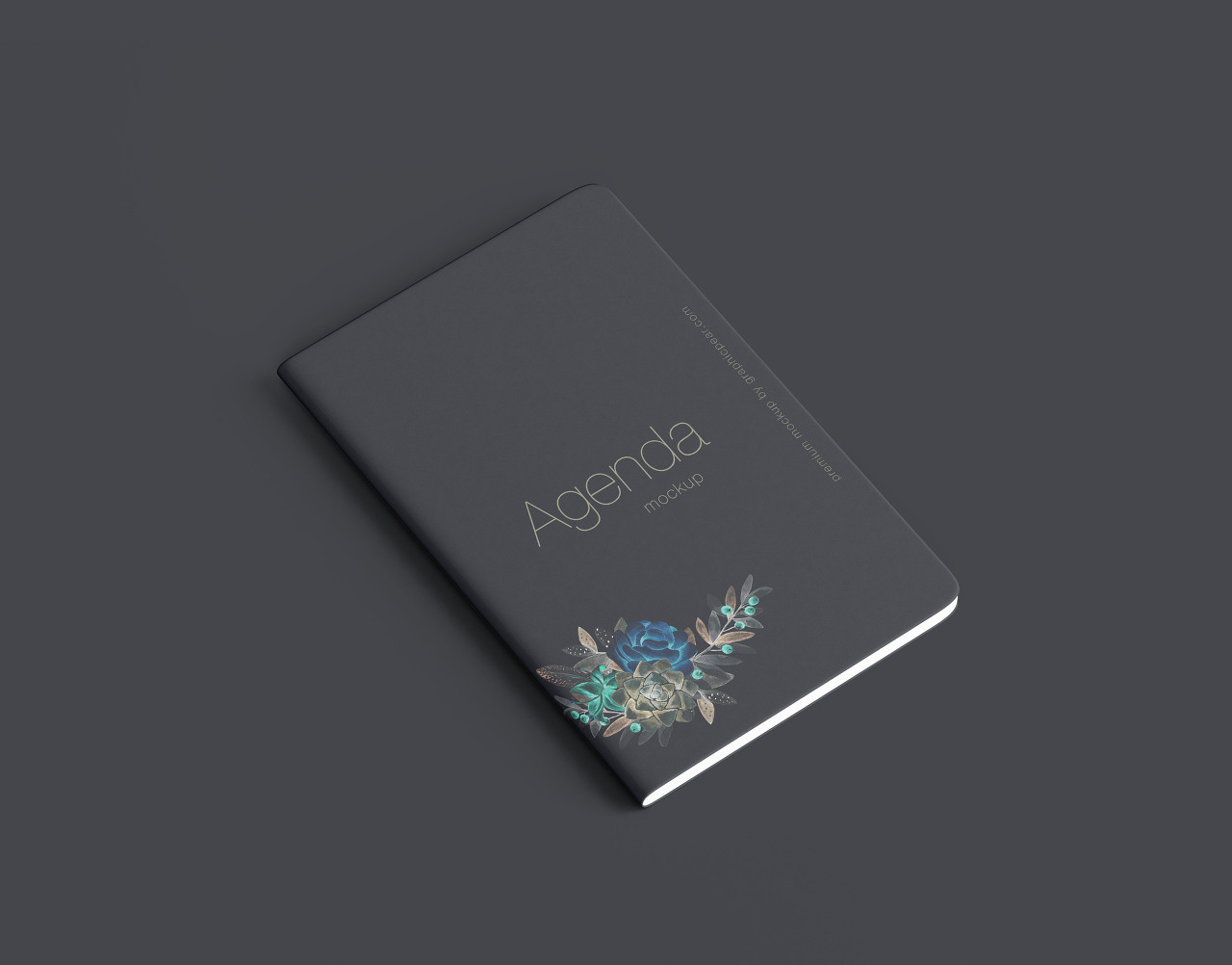 Simple Agenda Mockup(심플 의제 목업)