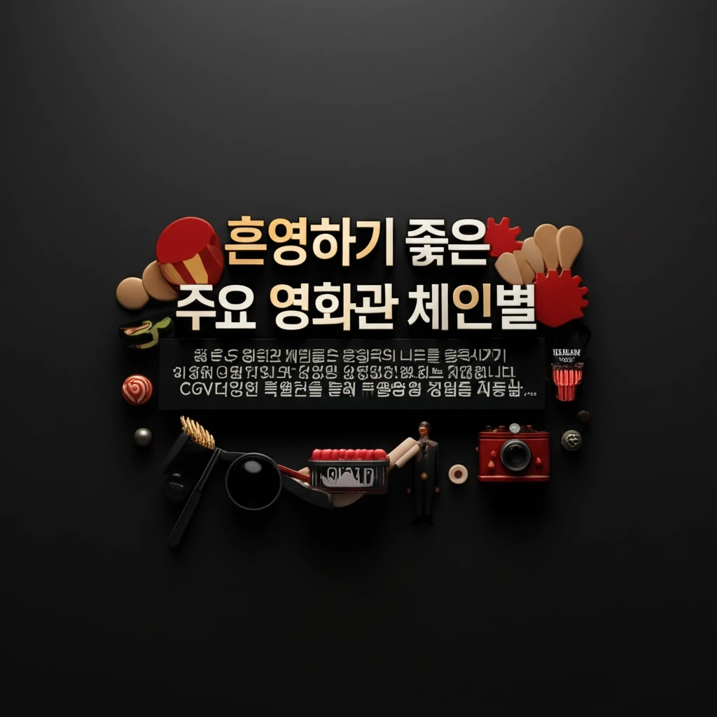 혼영의 모든 것: 영화관 선택 노하우..