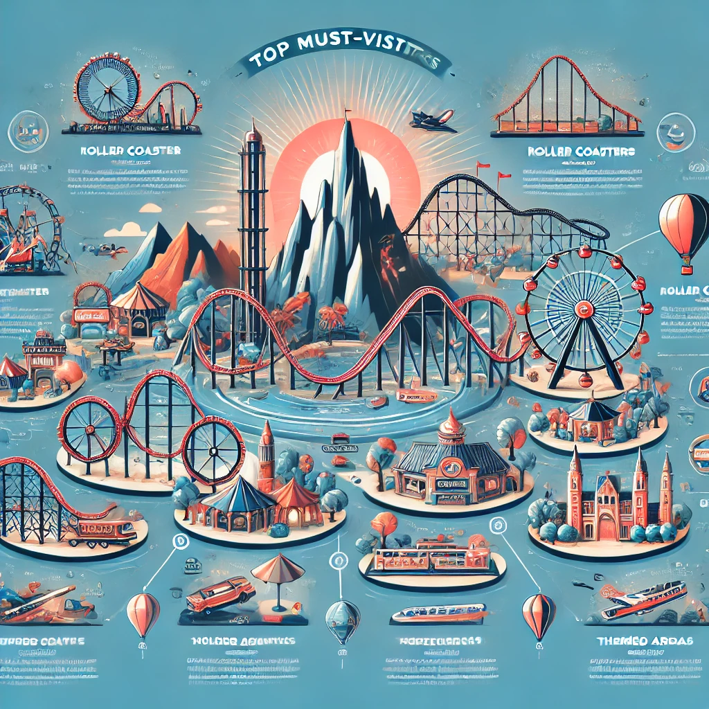 놀이공원 이미지