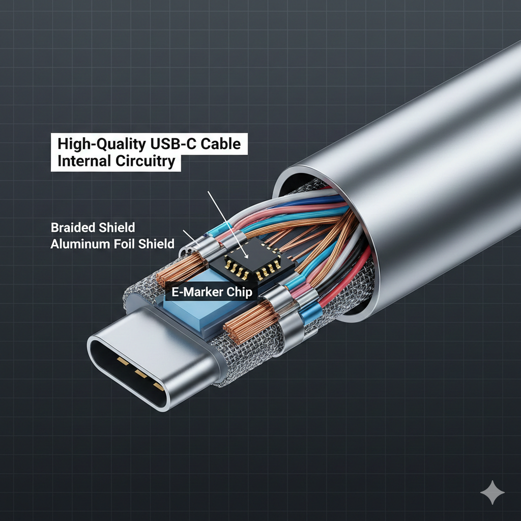 케이블 회로 내부도