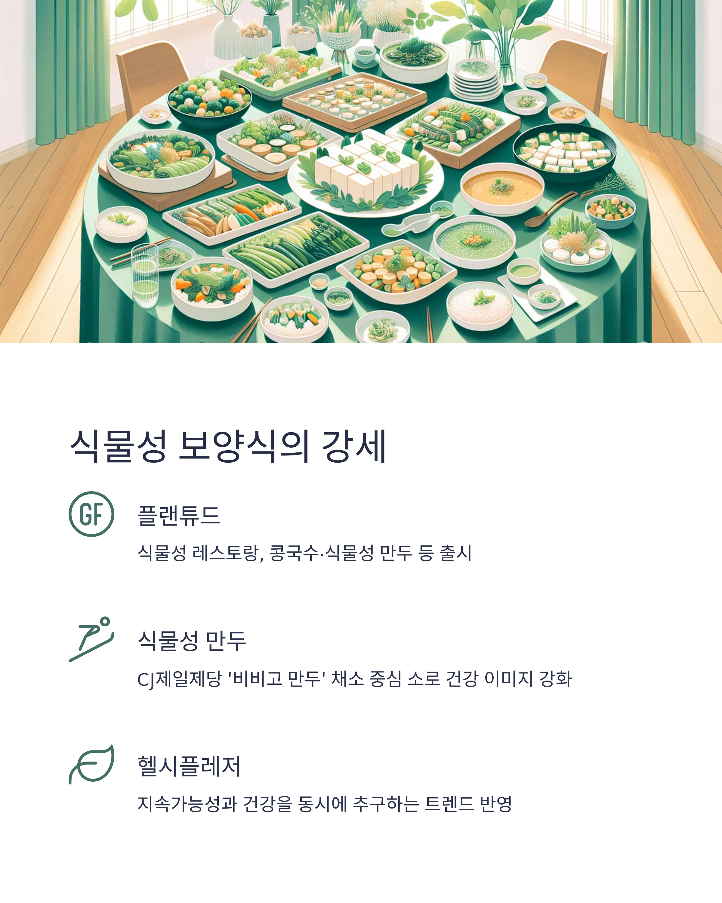식물성 보양식의 강세