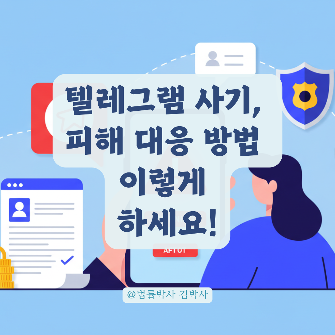 텔레그램으로 사기당했다면? 신고 가능 여부부터 절차까지 총정리.