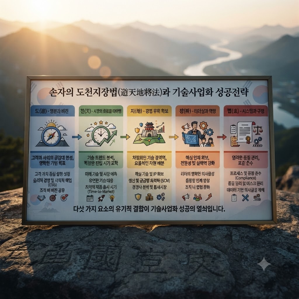 손자의 도천지장법과 기술사업화 성공전략