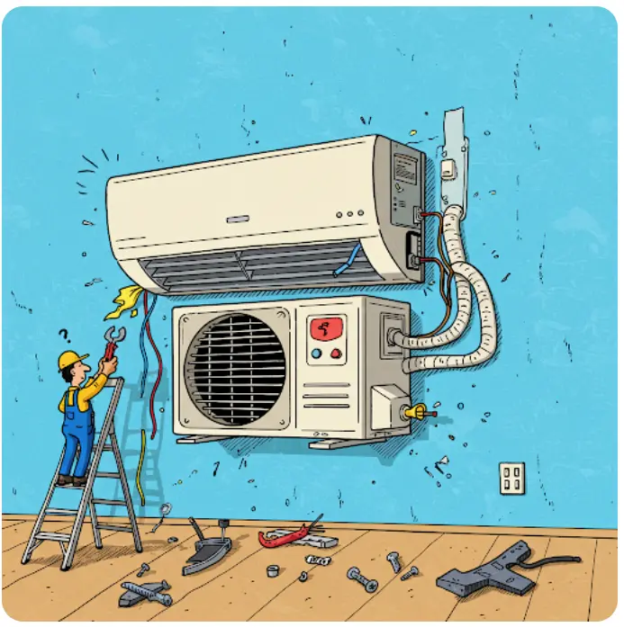벽걸이-에어컨-설치시간-2