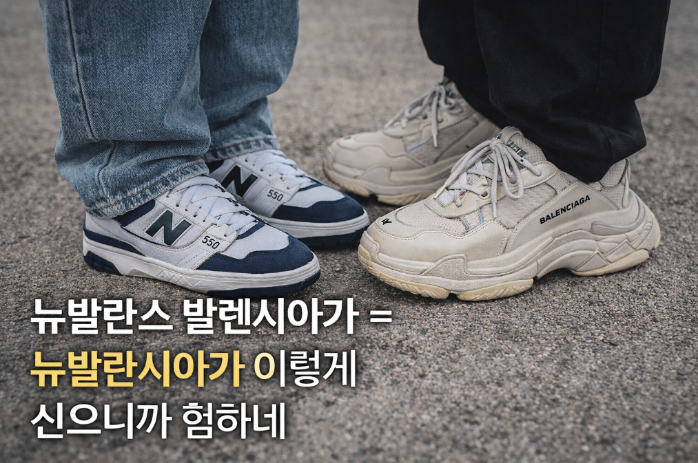 뉴발란시아가 조합, 힙스터들이 열광하는 이유