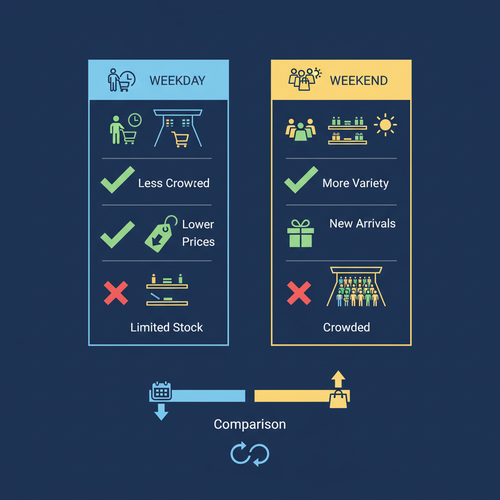 가장 싸게 사는 요일은? 주말 vs 평일 전격 비교!