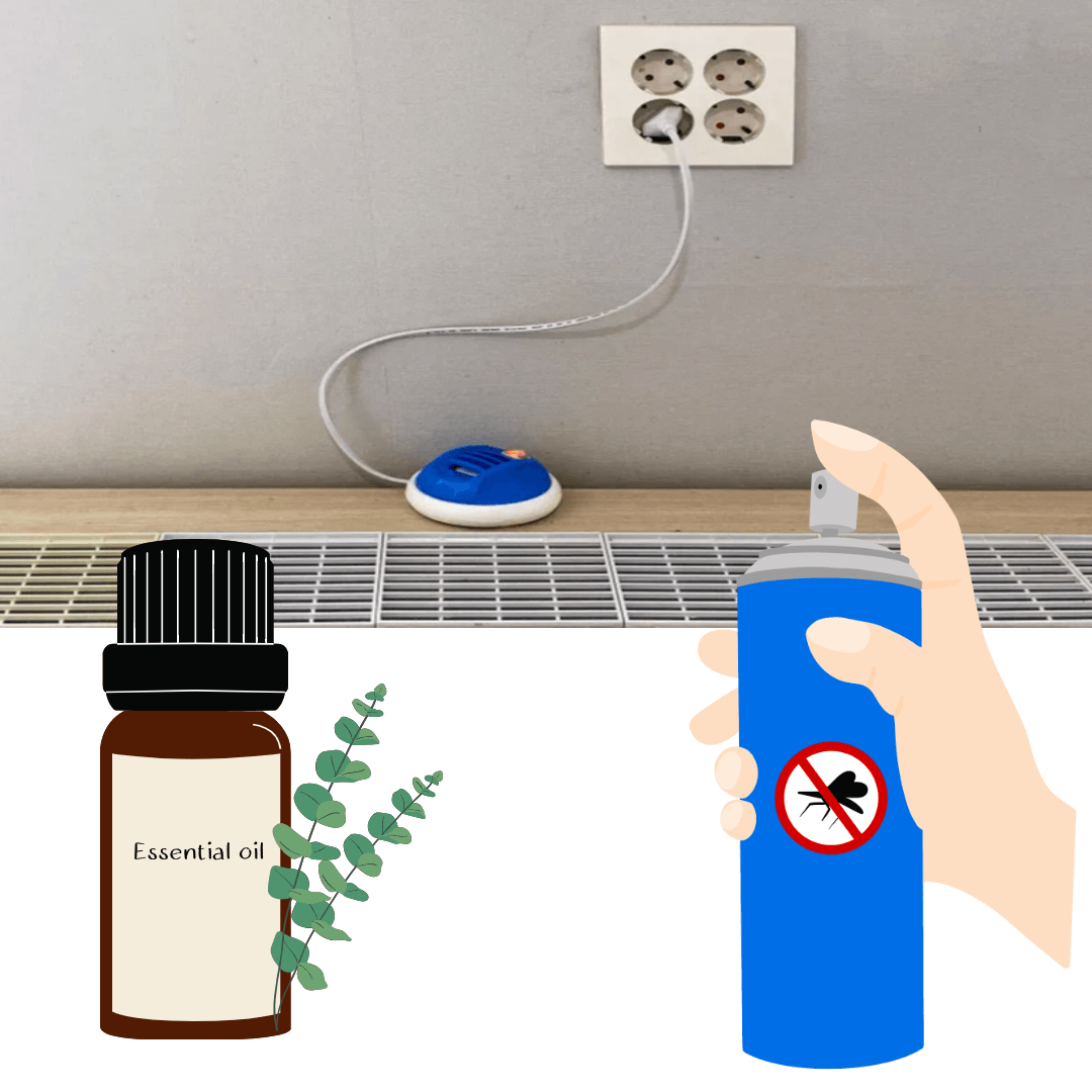 모기잡는 법_ 모기향, 유칼립투스 오일, 모기 퇴치 스프레이