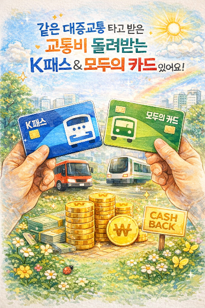 K패스 모두의카드 차이점 정리