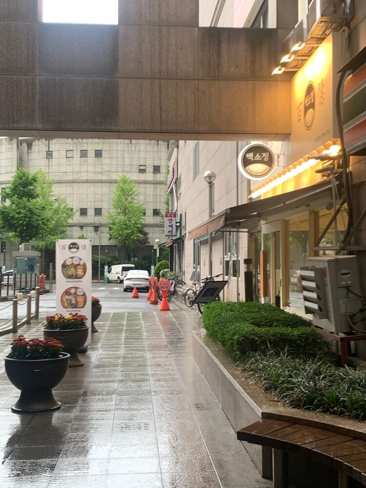 백소정 가는 길목