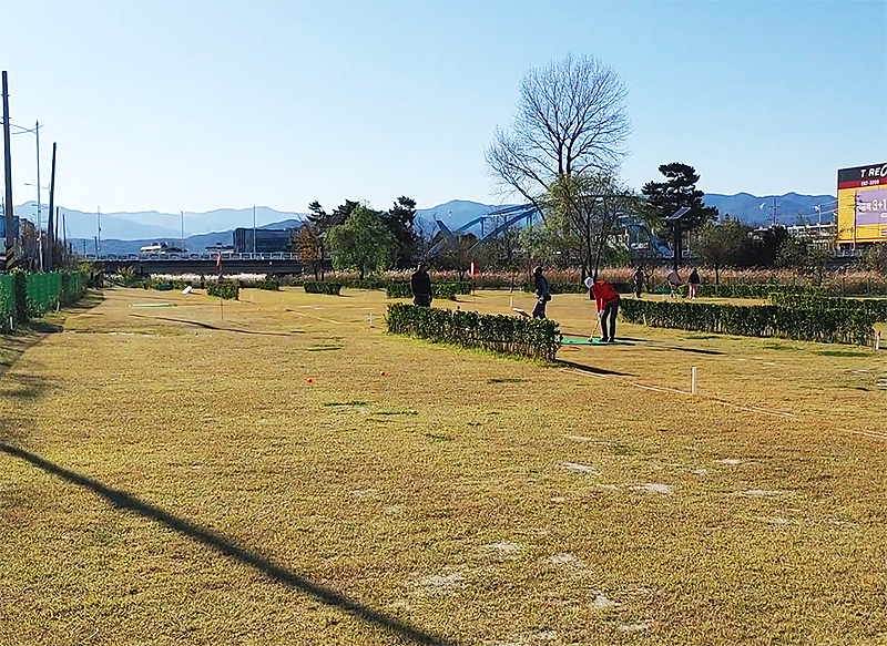 강원도 주문진파크골프장 (신리파크골프장)