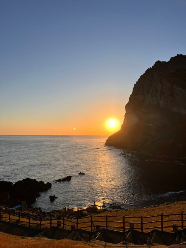 성산일출봉 해돋이