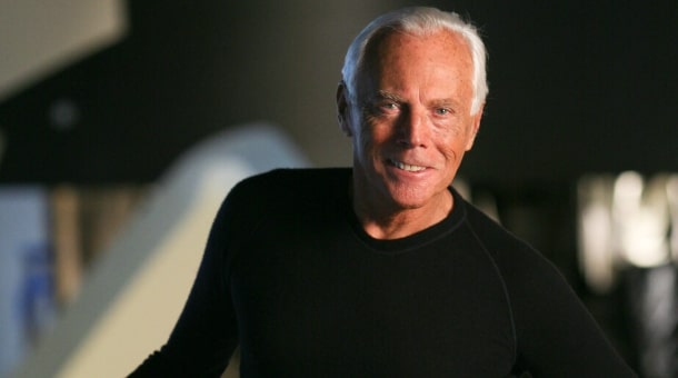 조르지오 아르마니 사망 포스팅 관련 이미지