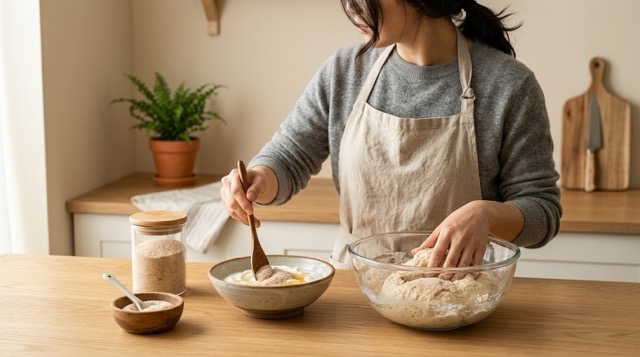 차전자피 가루 요리 베이킹 활용