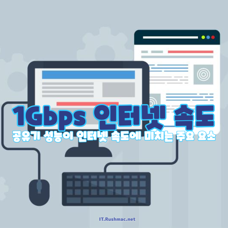 인터넷 1G 속도, 공유기 성능