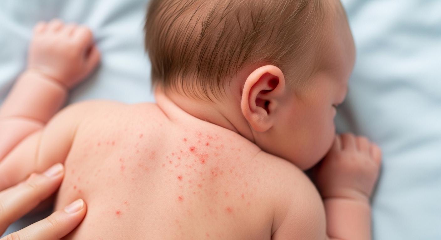 신생아 땀띠 없애는 방법