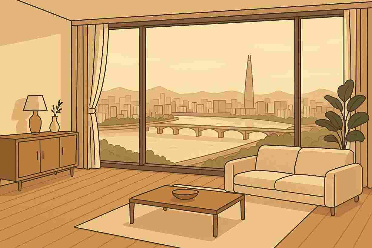 한강뷰 아파트의 진화