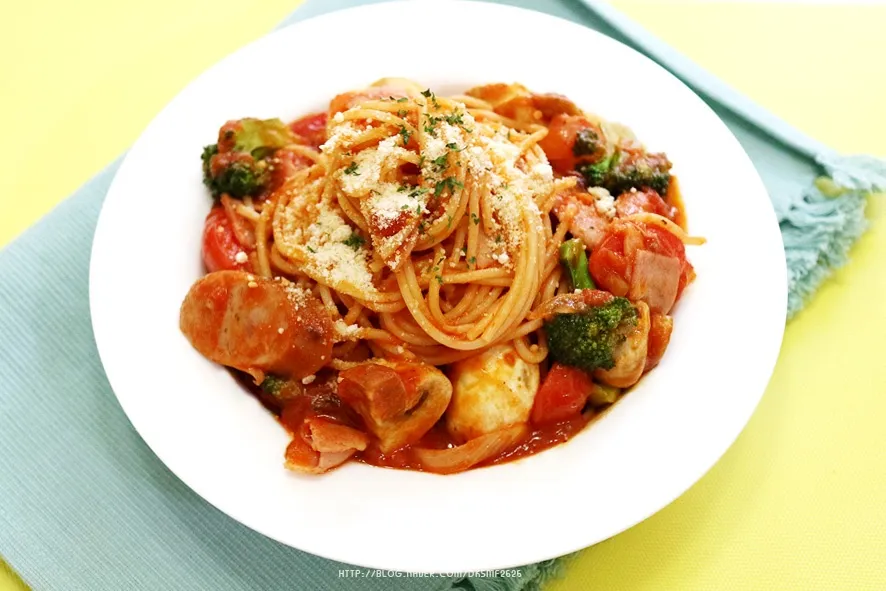 토마토 스파게티 만드는 방법 레시피_5