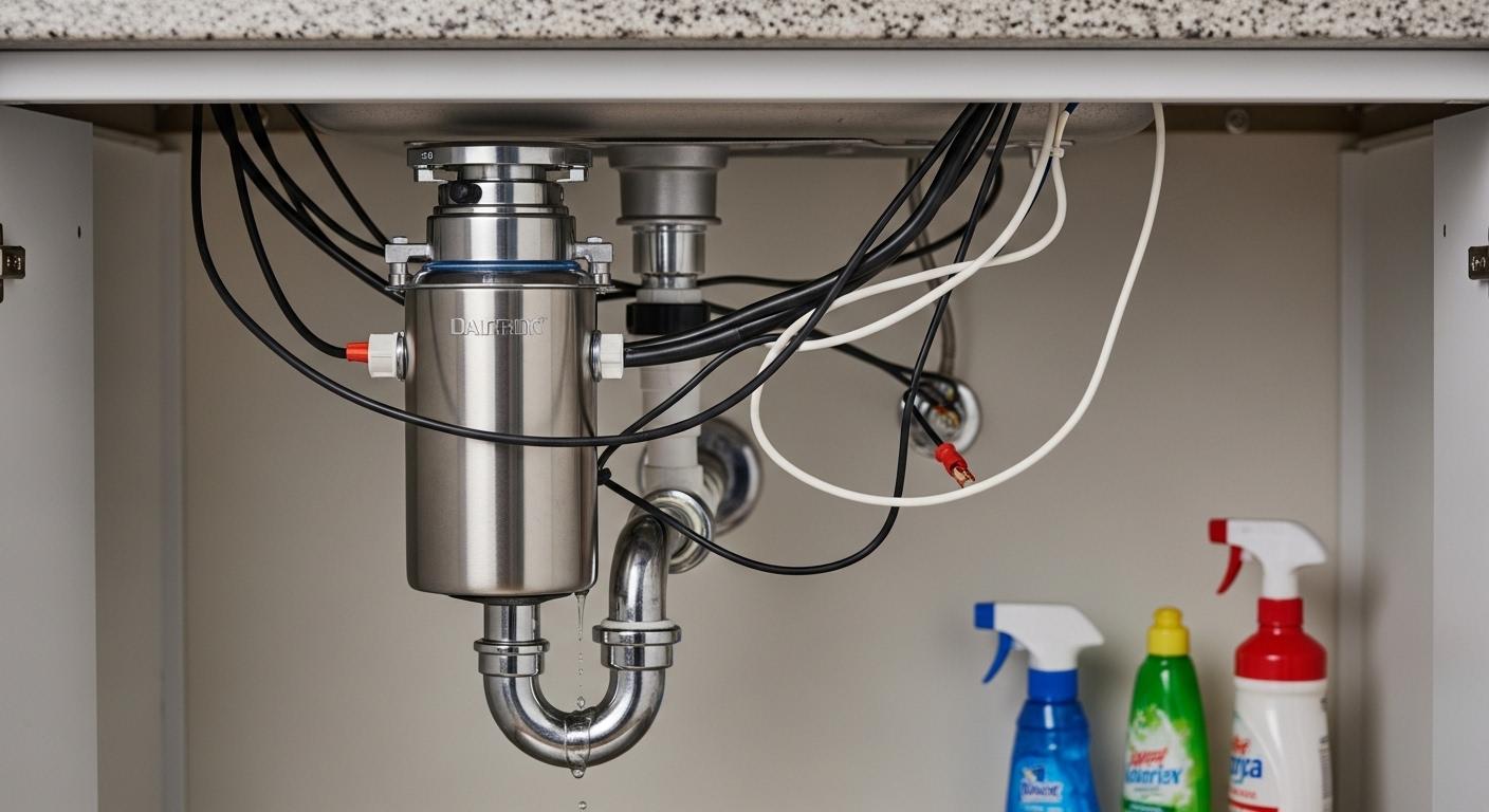 설치 불편 싱크대형 음식물처리기 후기
