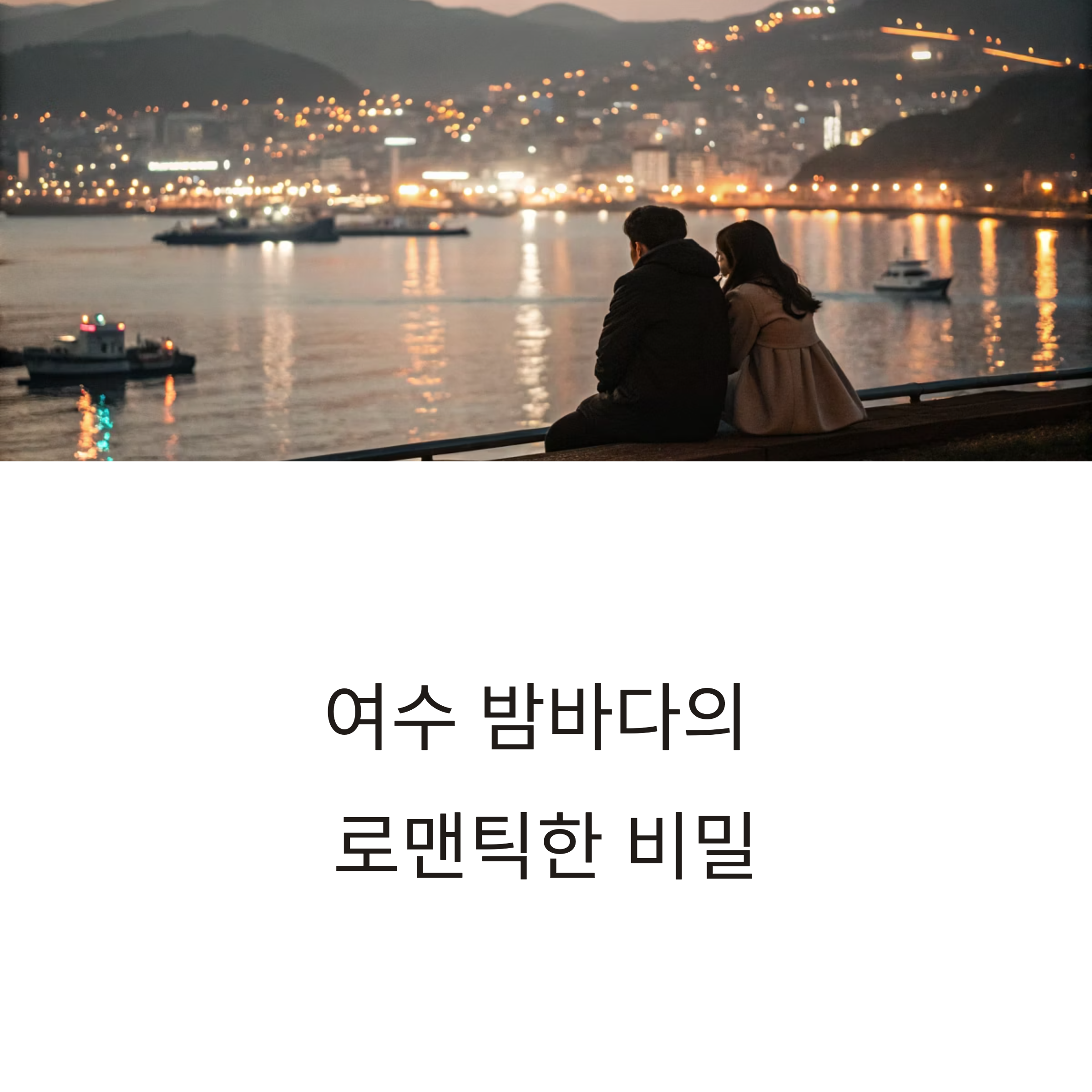 여수 밤바다 로맨틱 여행