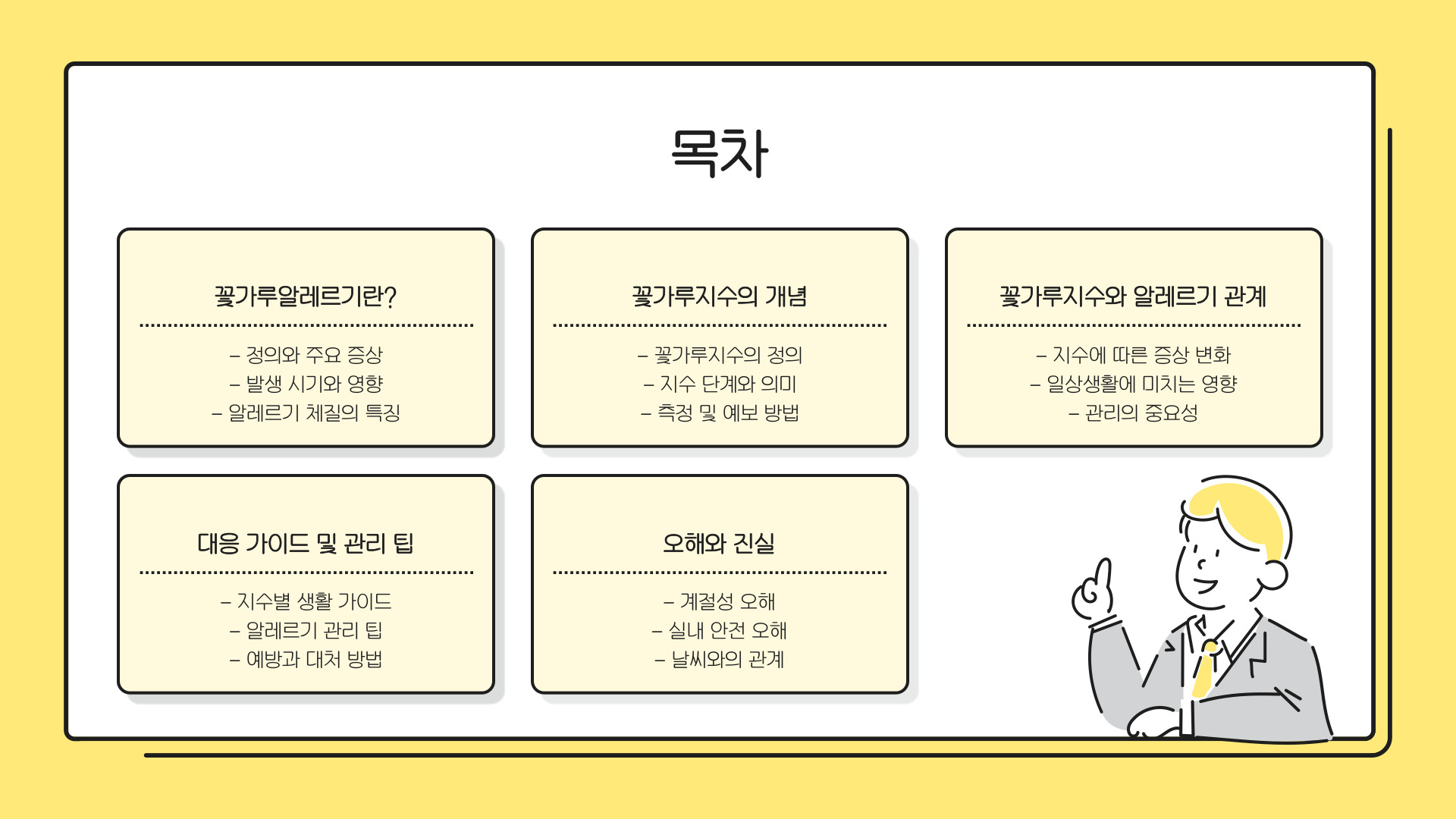 꽃가루알레르기