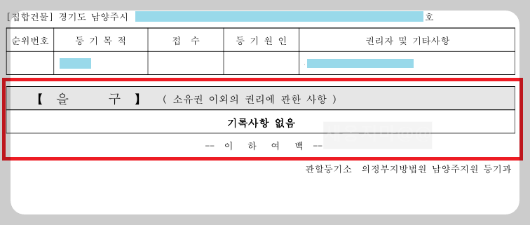 등기기록-현재유효사항-발급한-경우