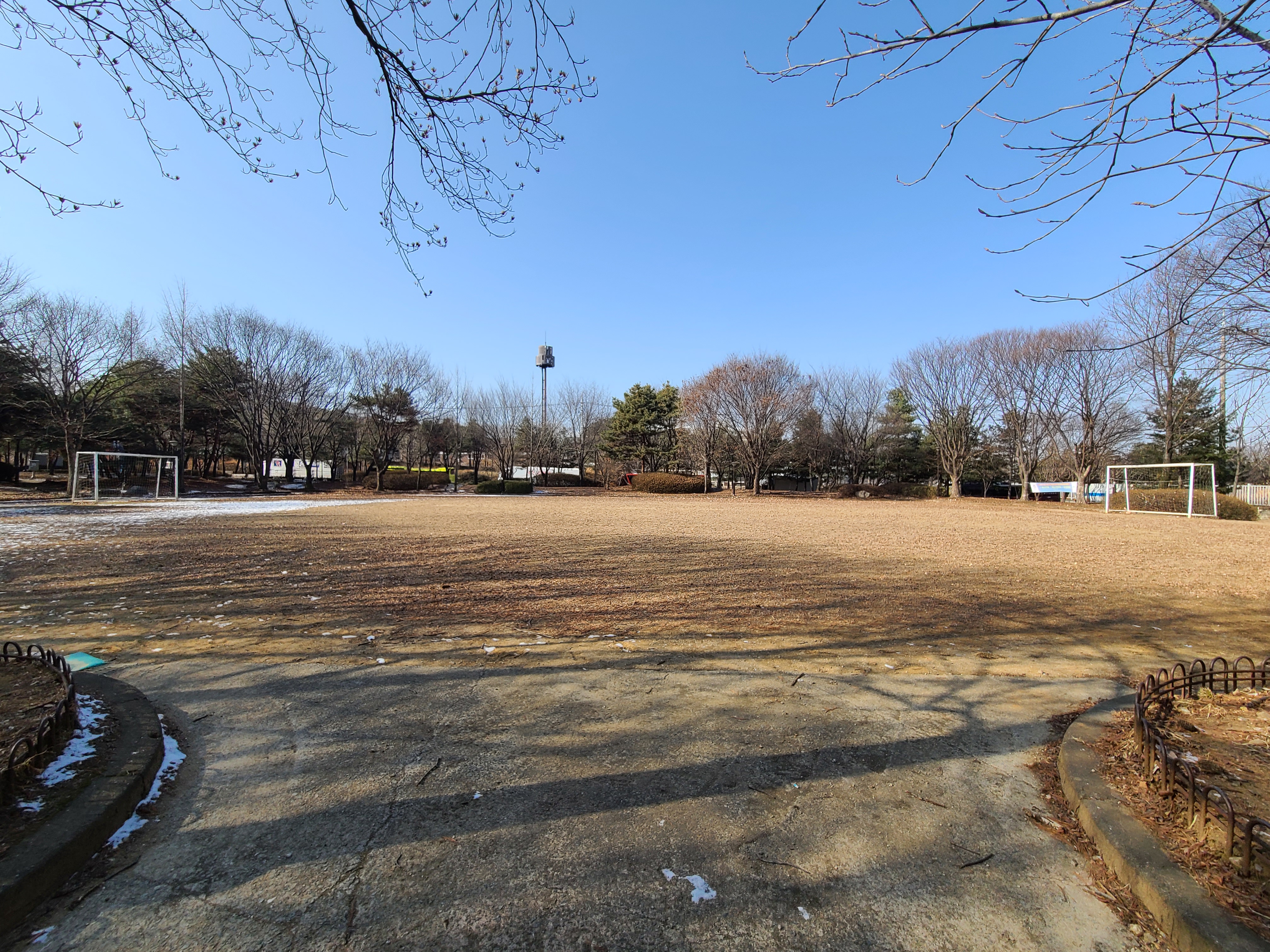 센트럴타워 공사현장 근처 공원2