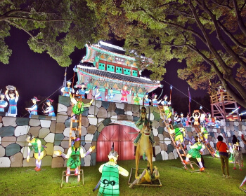 진주 남강 유등축제_6