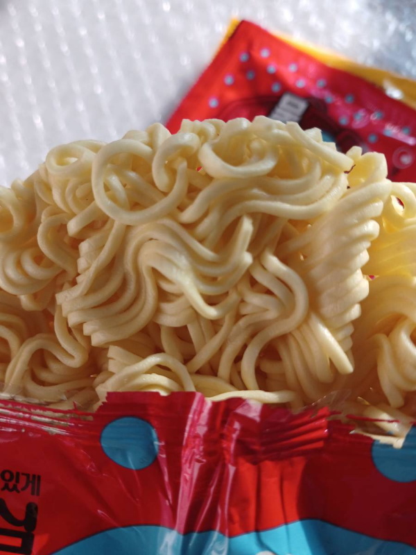 배홍동쫄쫄면 면발