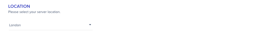 클라우드웨이즈 서버위치 설정