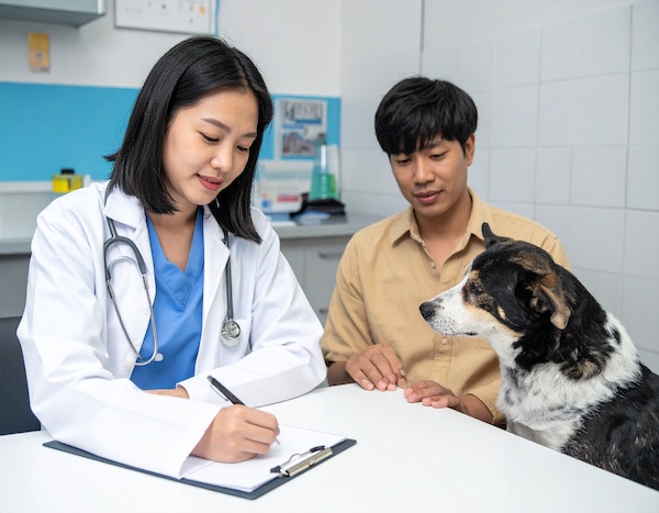 반려견 광견병 예방접종 증명서 서류