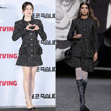 클래식한 감성&amp;#44; 고윤정 스웨이드 자켓&amp;#44;플라워 원피스