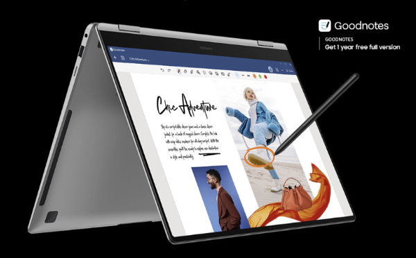 갤럭시북4프로 360 모델 사진