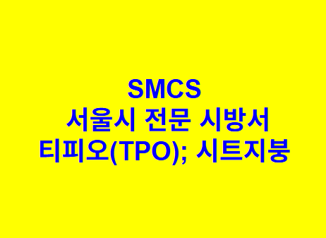 티피오(TPO); 시트지붕 SMCS 서울시 전문 시