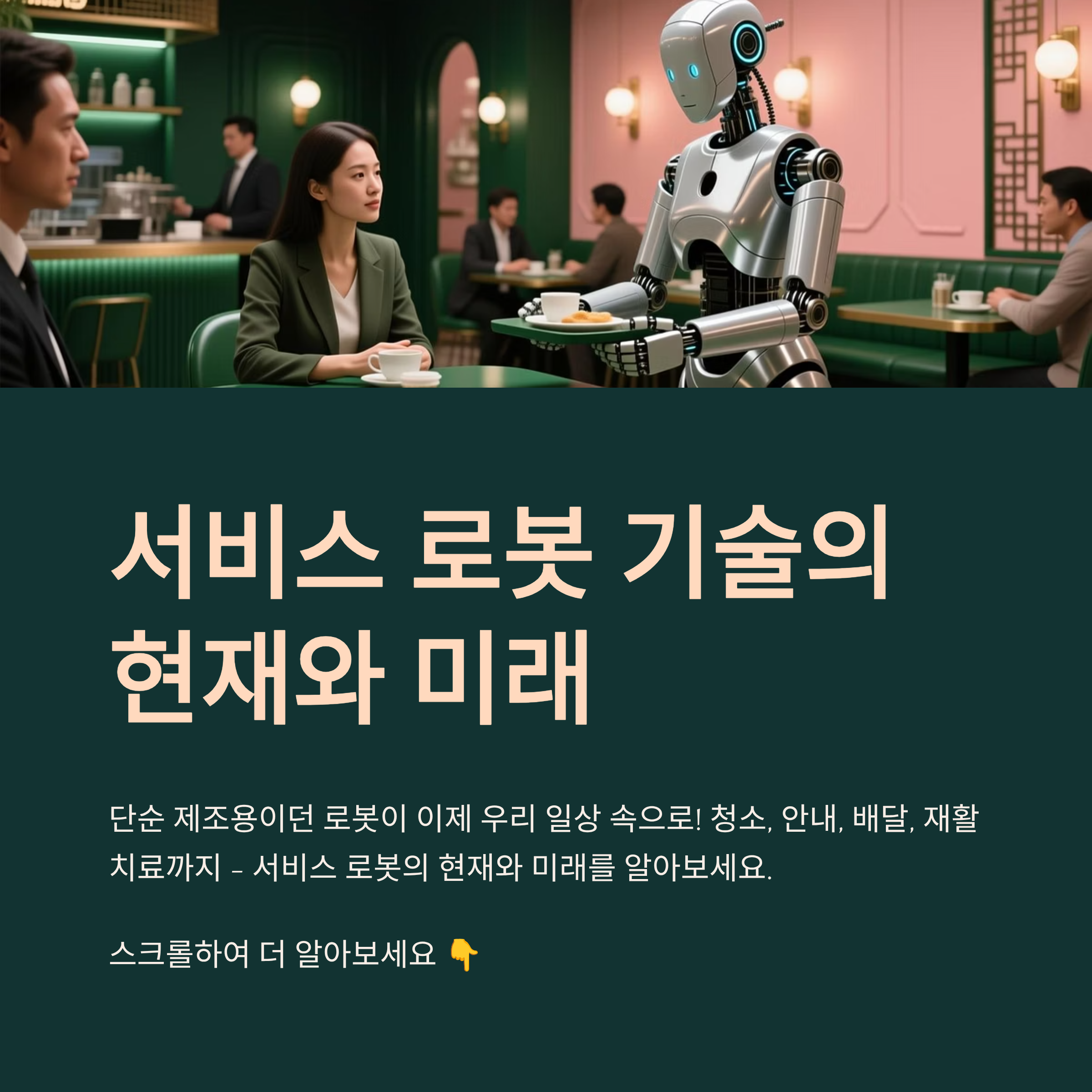 서비스 로봇 기술의 현재와 미래