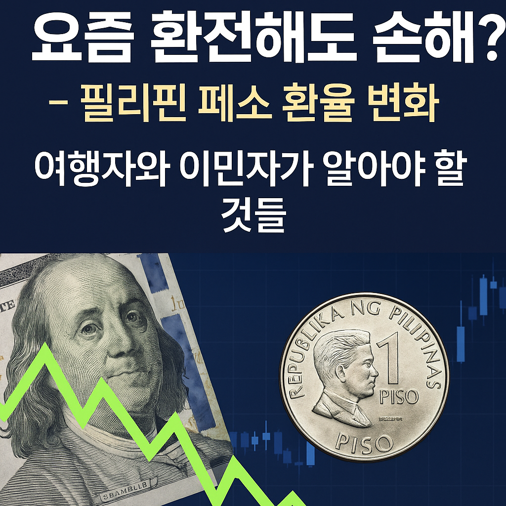 필리핀 페소 환율 변화