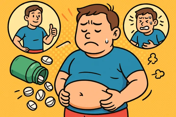 뱃살 빼는 약 효과와 부작용17