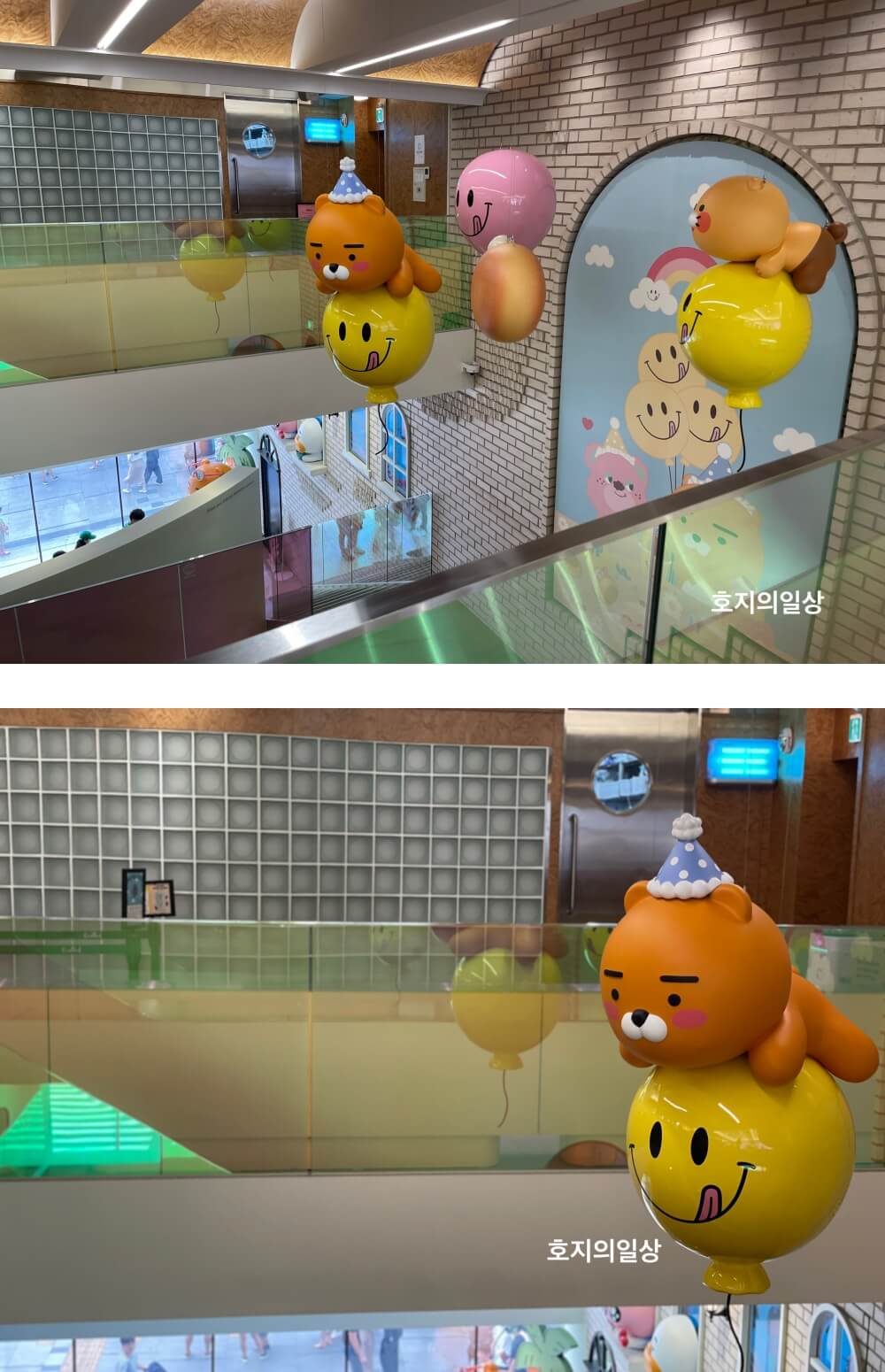 카페 노티드 강남 카카오 - 라이언과 노티드 캐릭터 콜라보