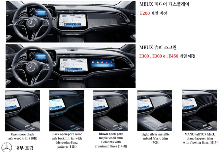 2024 벤츠 E클래스 풀체인지 출시일 가격 성능 제원 디자인