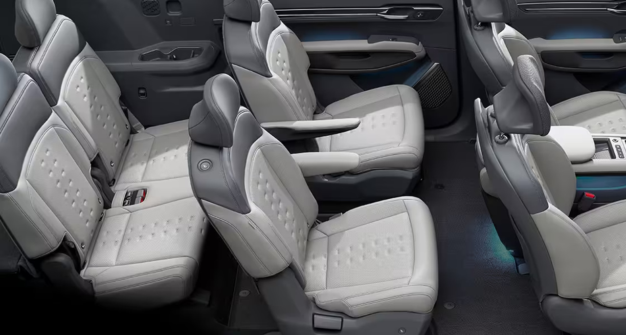 기아 EV9 내부디자인