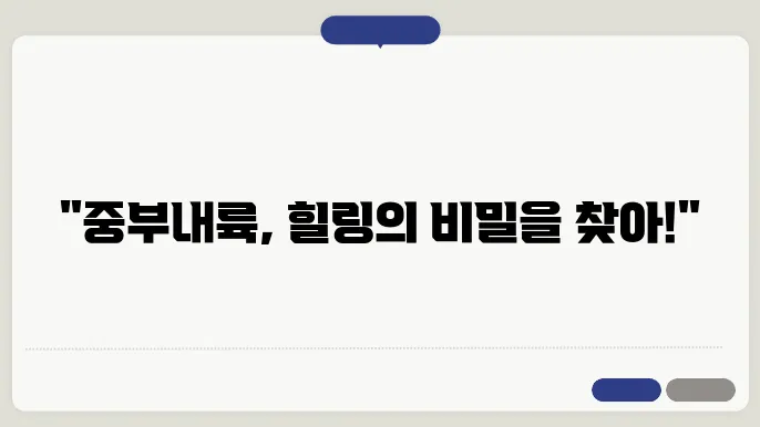 중부내륙 핫스팟