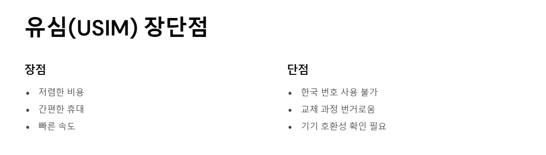 해외여행 유심 vs 포켓 와이파이 선택 가이드