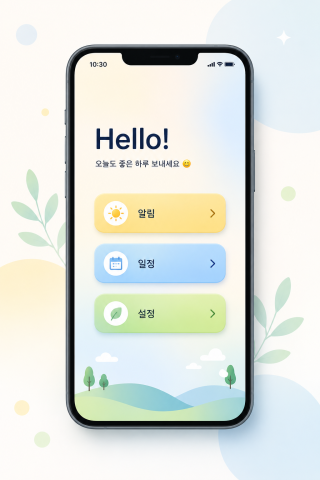 핸드폰 화면 속 노란색·연두색·파란색 버튼을 눌렀다면 색깔별 꿈해몽 총정리!