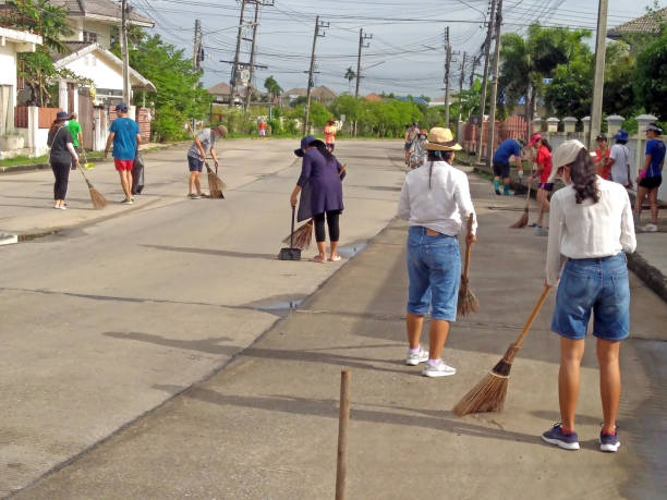 청소 도구와 공동체 생활의 연결