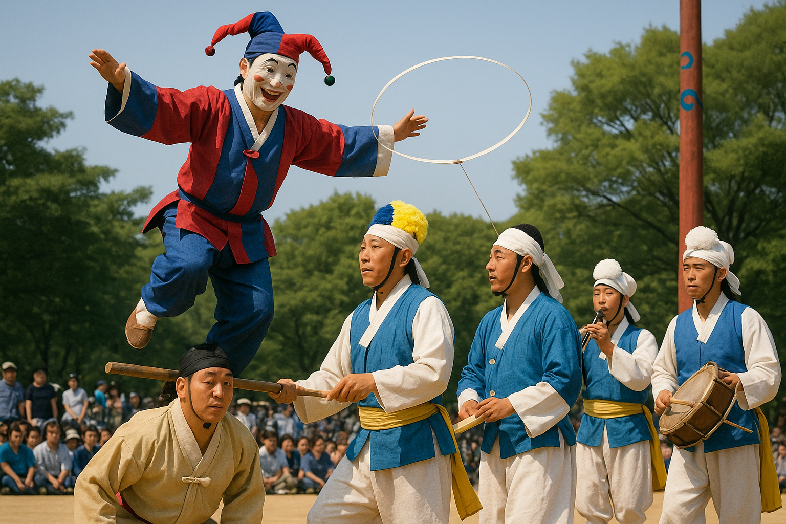 남사당패 놀이의 기원과 지역별변천사